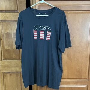 Men's Black Graphic T-Shirt